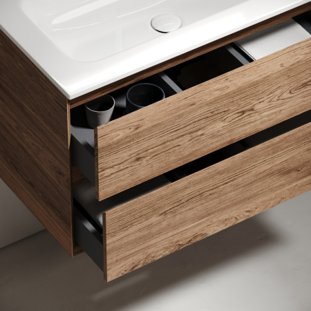 Тумба под раковину Sancos Marmi 2.0 MR2.0100ECH 100х40 подвесная цвет коричневый